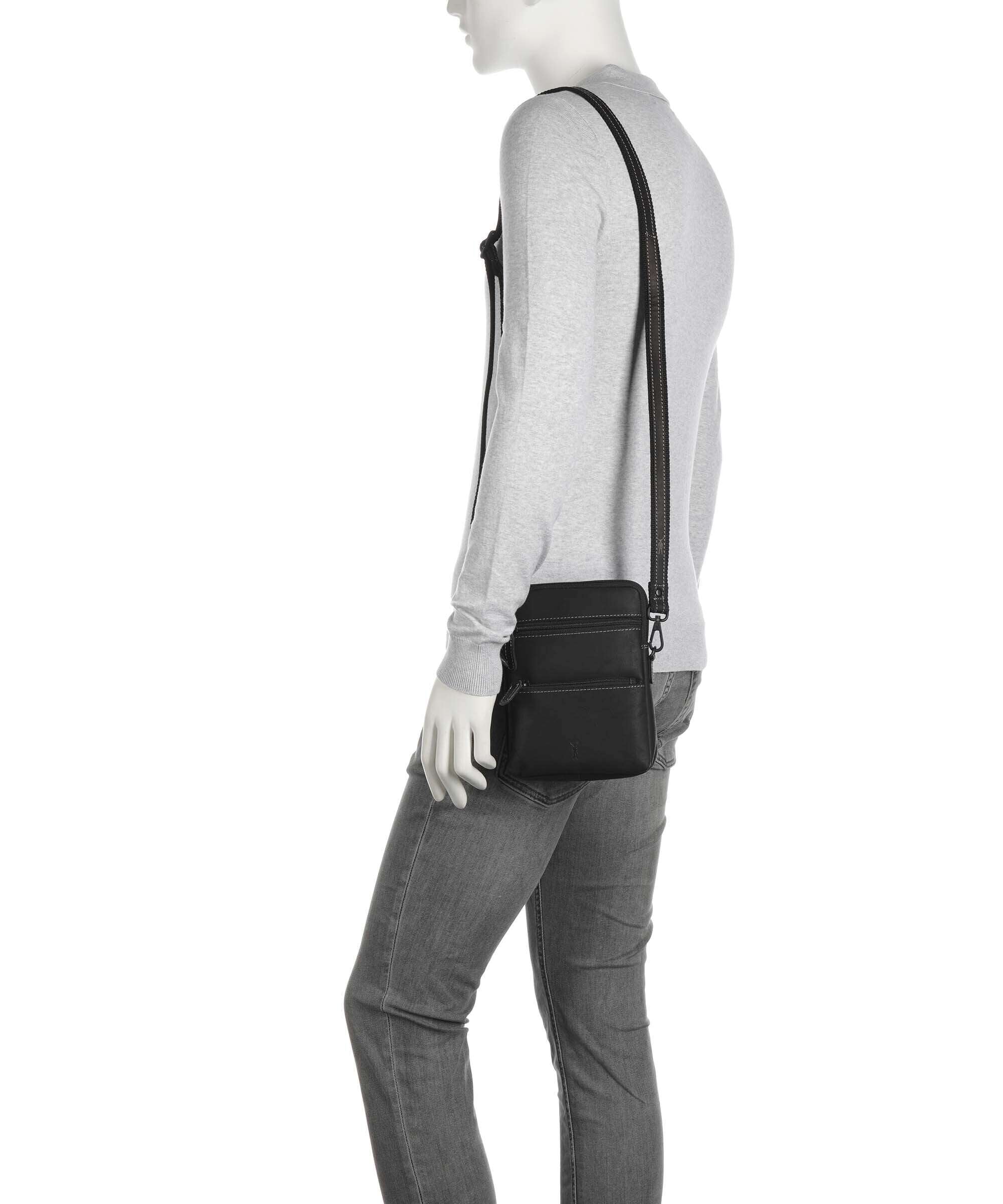 Jack Kinsky Baltimore 11 Crossbody bag anthrazit 