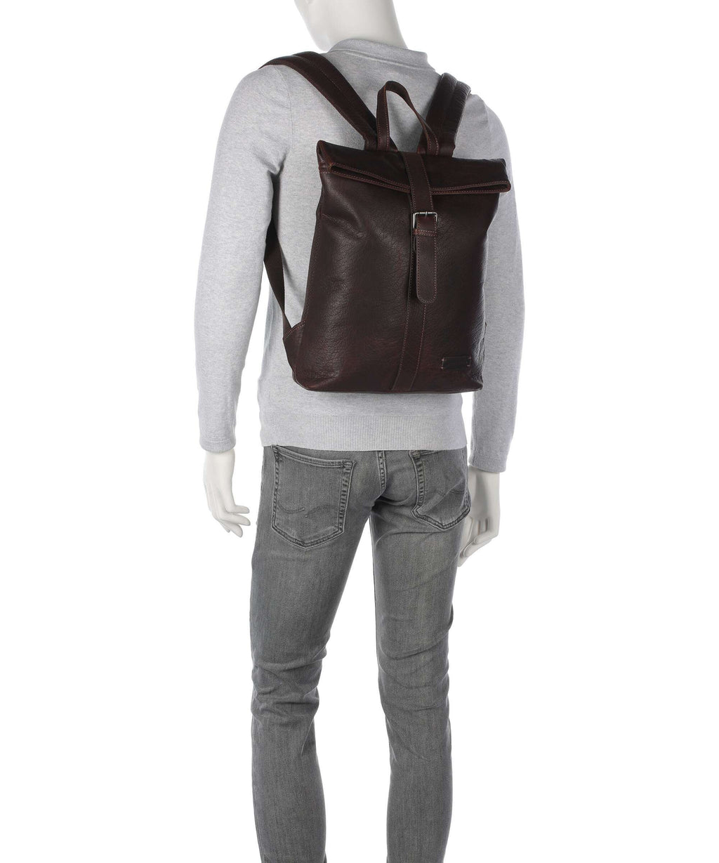 Jack Kinsky Porto 5 Backpack mokka