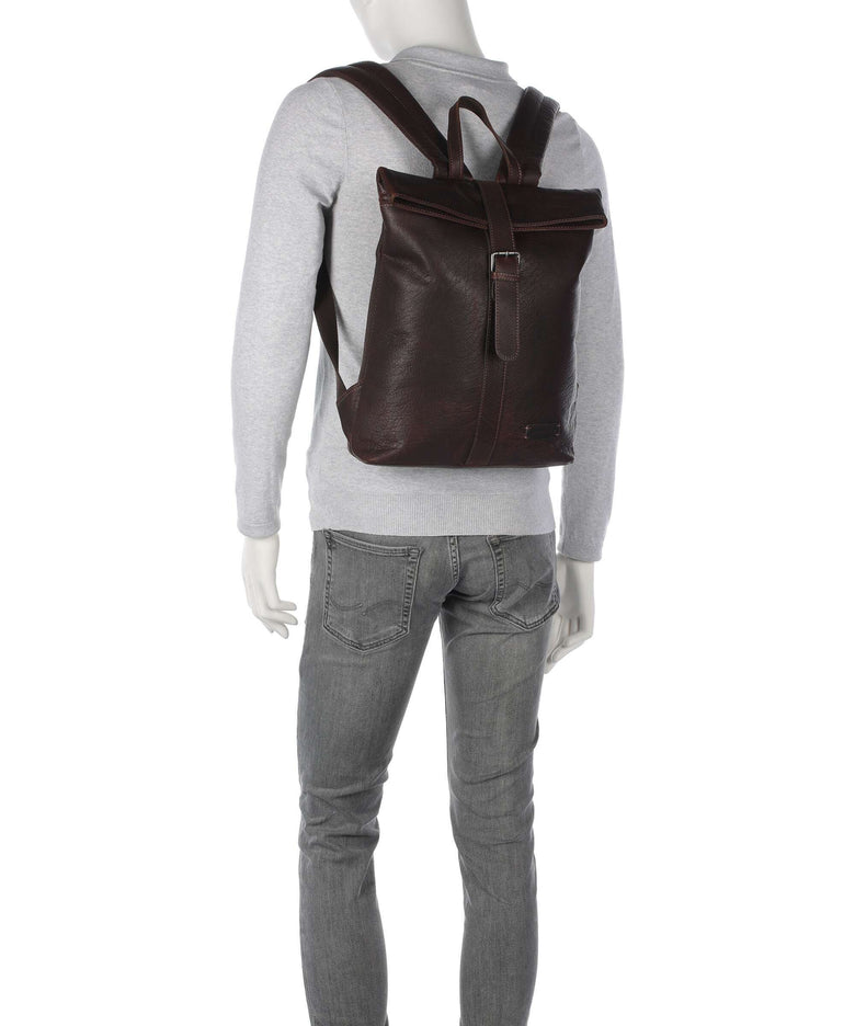 Jack Kinsky Porto 5 Backpack mokka