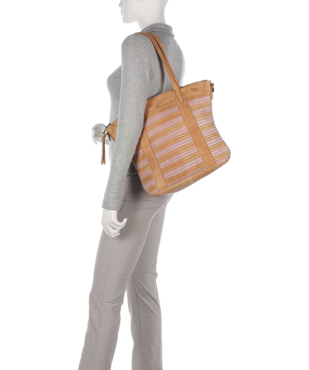 FredsBruder Good Mood Tote bag sand/rose
