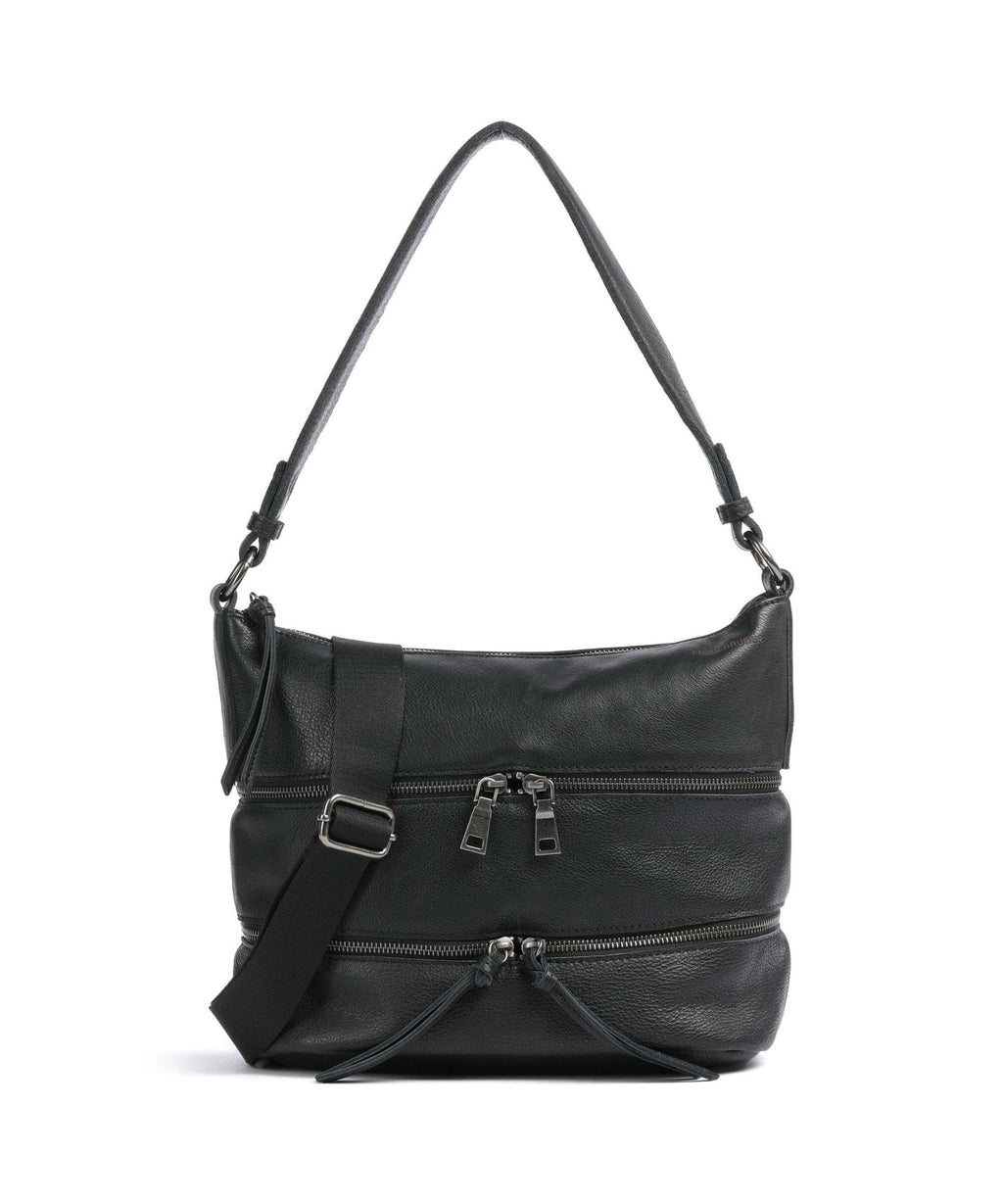 FredsBruder Run-Around Hobo bag black