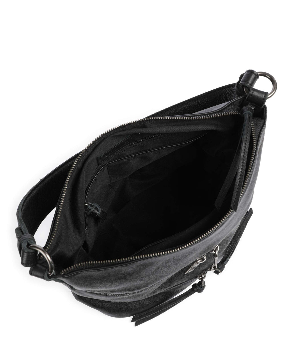 FredsBruder Run-Around Hobo bag black