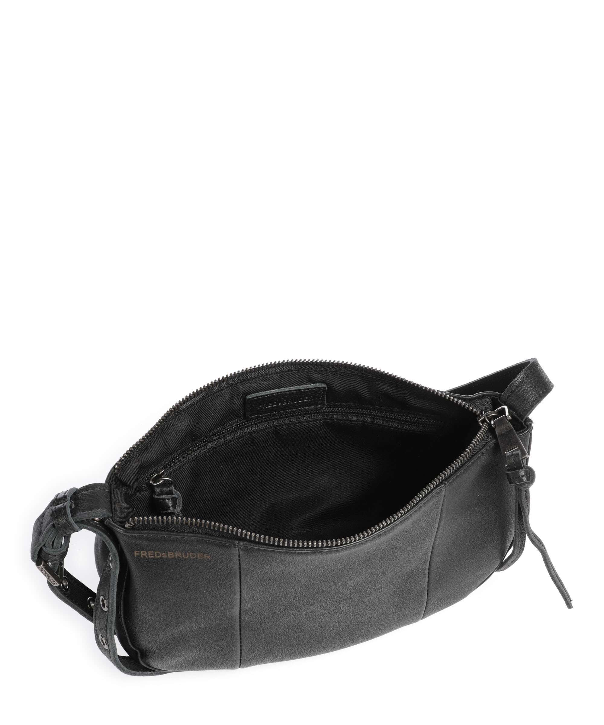 FredsBruder My Old Friend Round Crossbody bag black