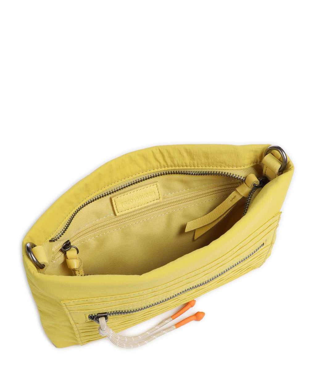 FredsBruder Friends for life Crossbody bag lemon yellow