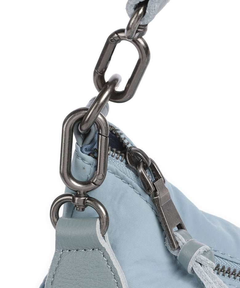 FredsBruder Friends for life Hobo bag dusty blue