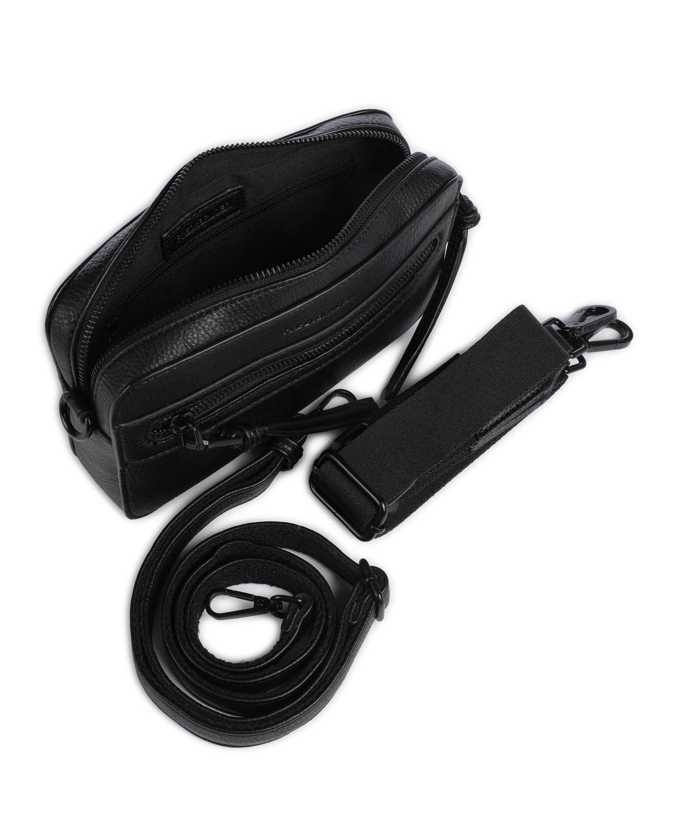FredsBruder Deep Dark Crossbody bag black