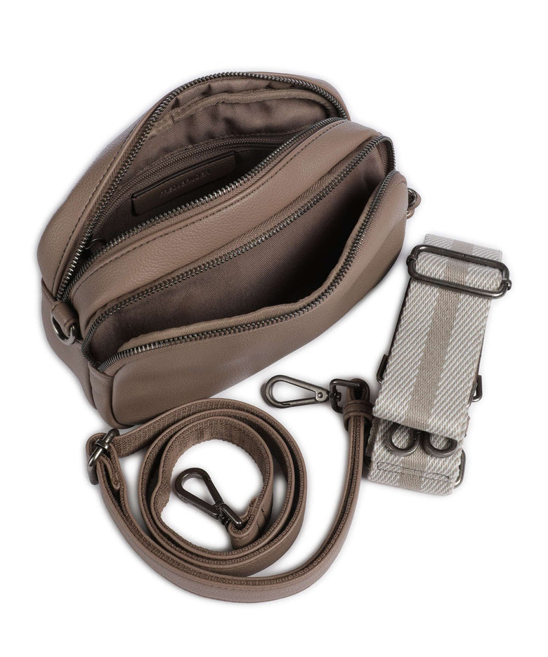 FredsBruder Bestie Crossbody bag dark taupe