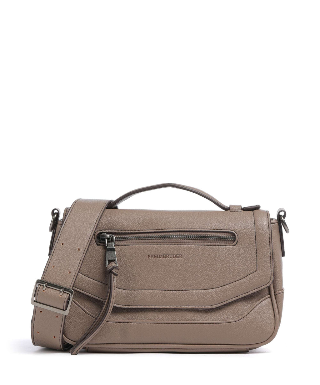 FredsBruder Bestie Crossbody bag dark taupe