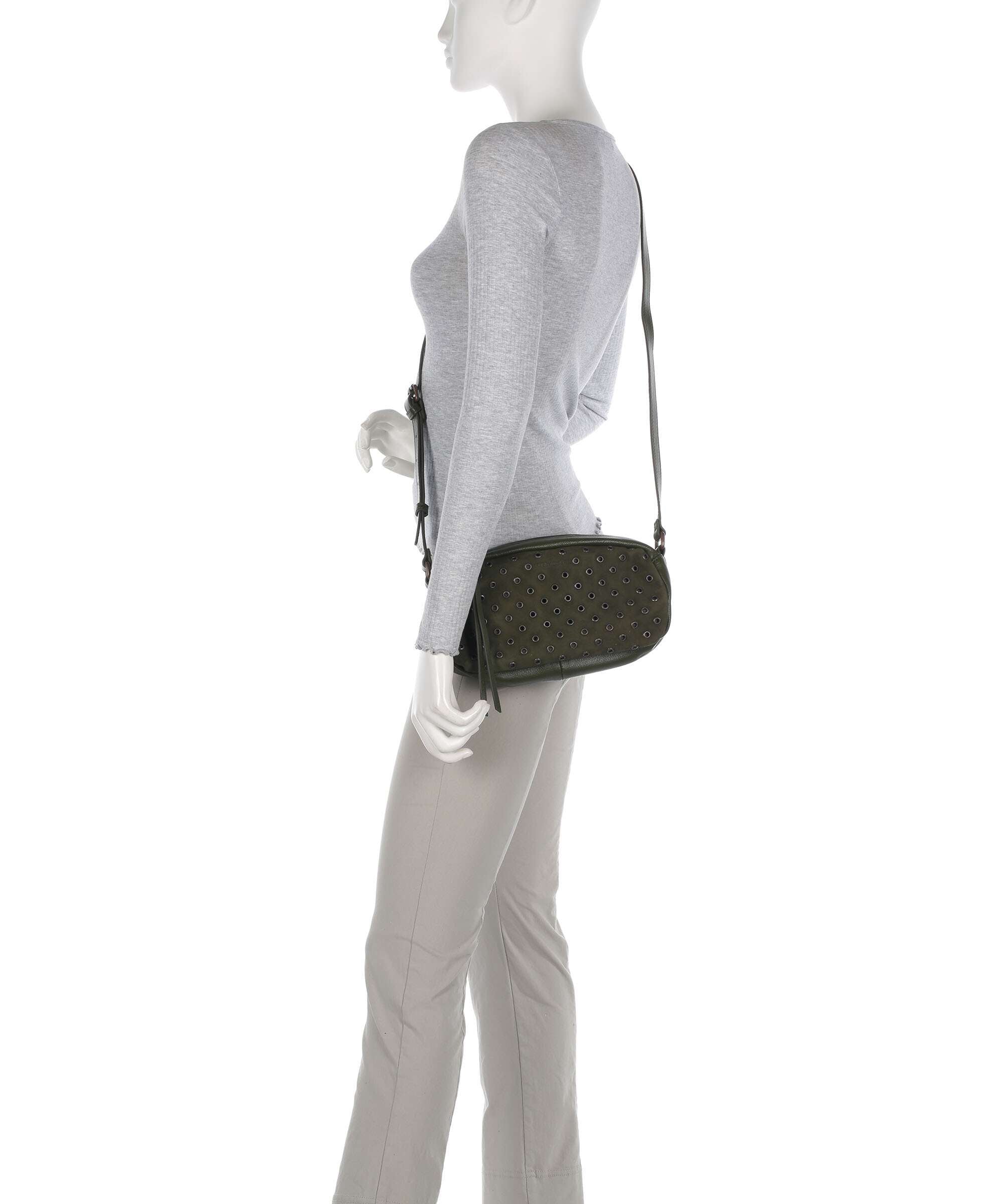 FredsBruder Hey You Rock Crossbody bag olive