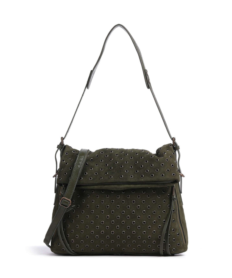 FredsBruder Hey You Rock Hobo bag olive