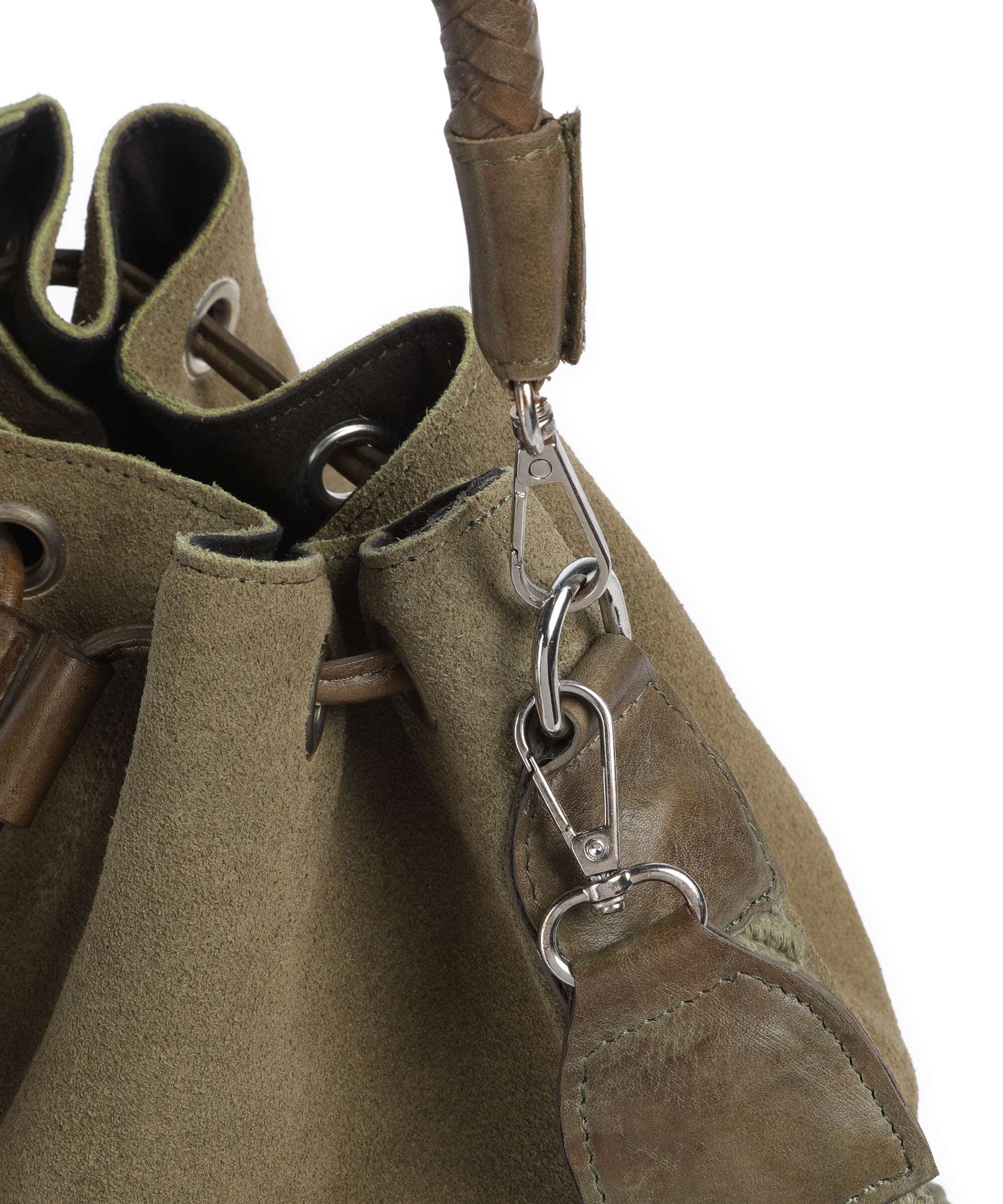 Anokhi Bucket bag olive