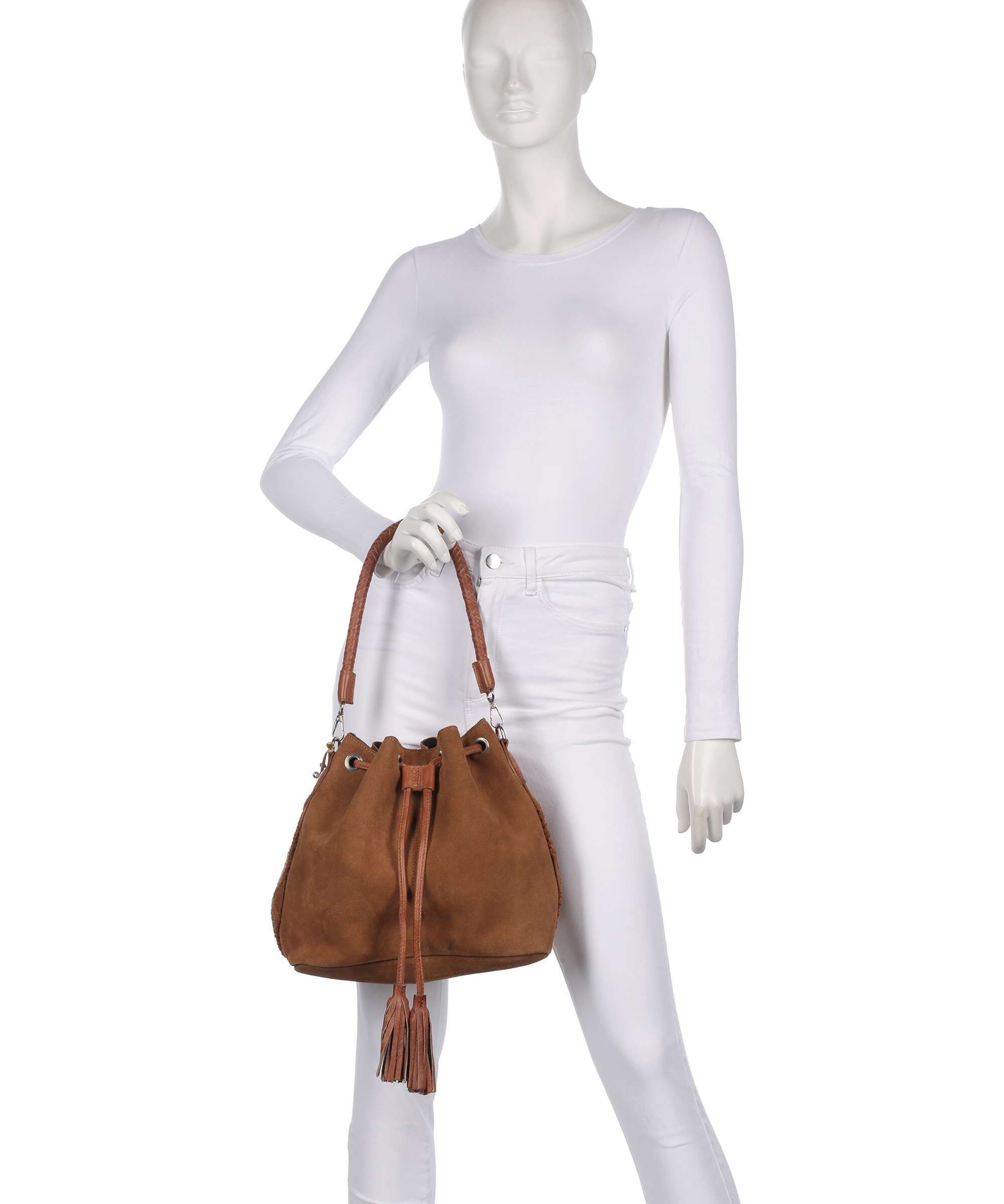 Anokhi Bucket bag cognac