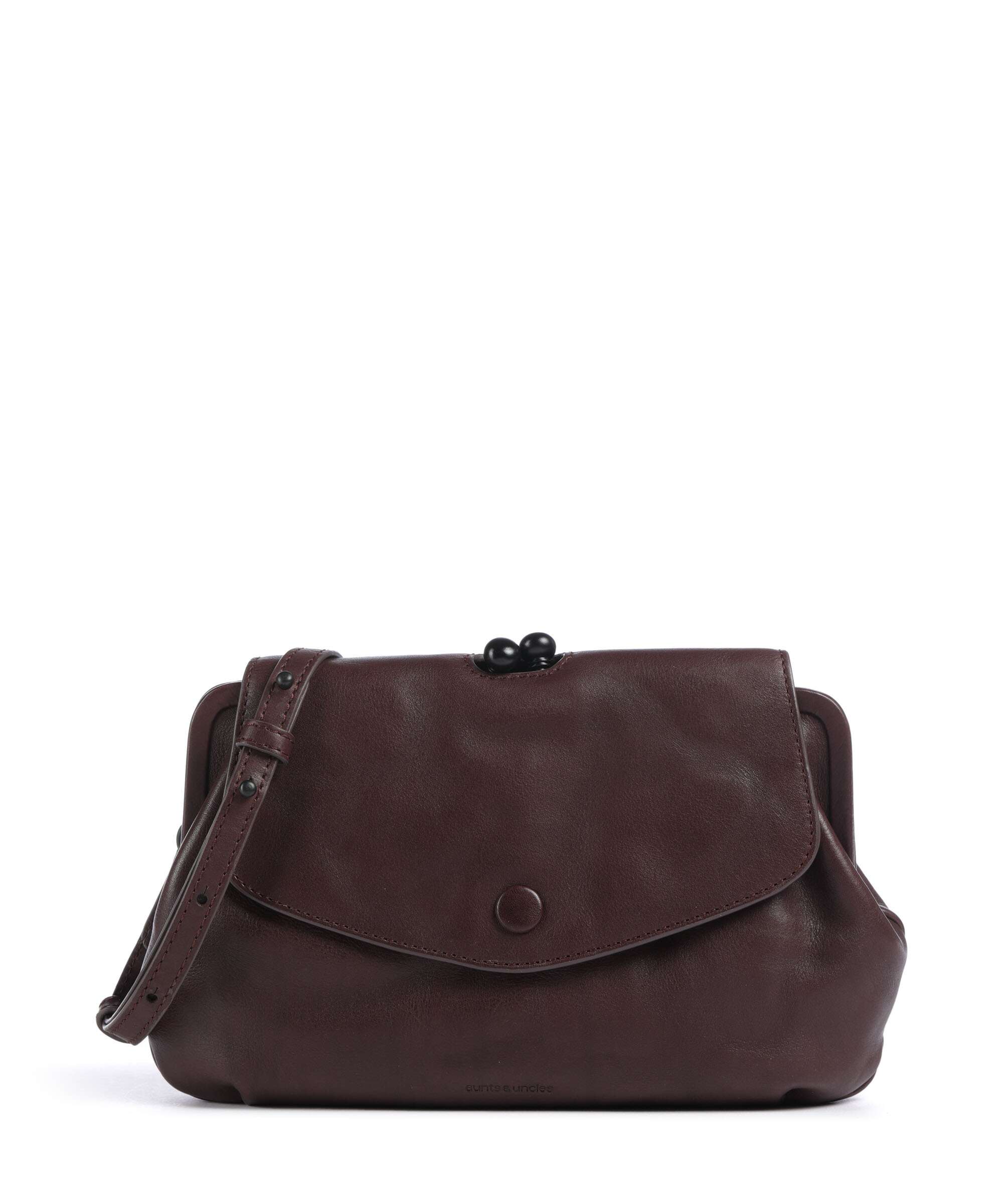 Aunts & Uncles Grandma's Luxury Club Mrs. Madeline Crossbody bag burgundy