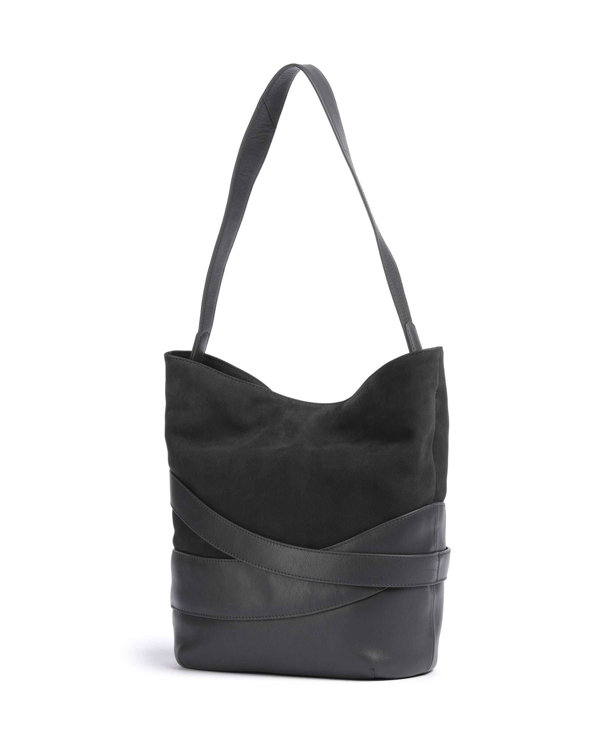 Aunts & Uncles Heavenly Meadow Daydream Hobo bag blue graphite