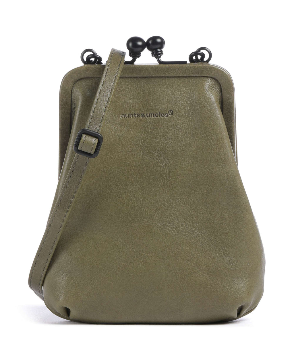 Aunts & Uncles Grandma's Luxury Club Mrs. Sugar Pop Crossbody bag olive branch