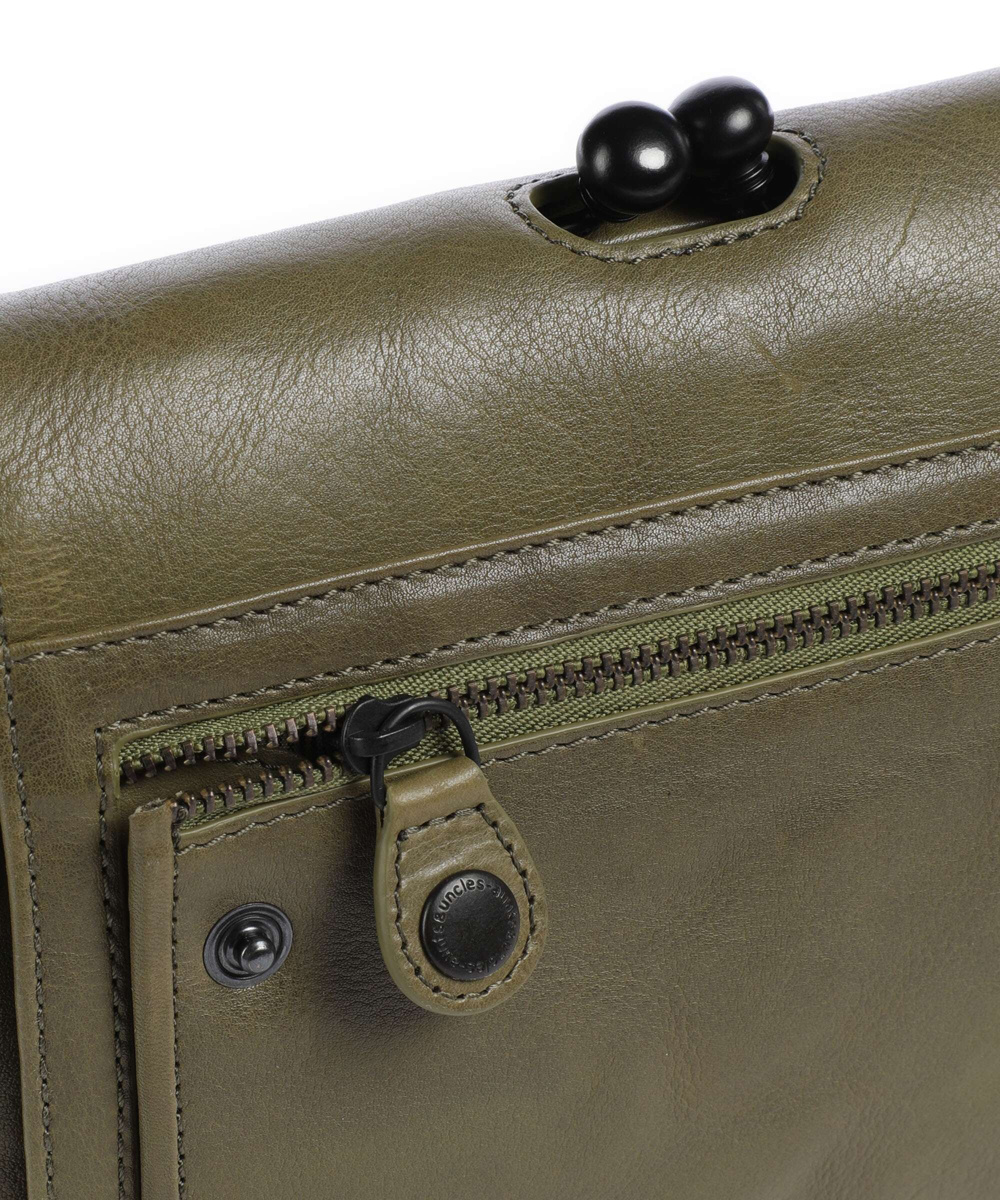 Aunts & Uncles Grandma's Luxury Club Mrs. Madeline Crossbody bag olive branch