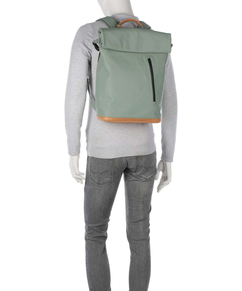 Aunts & Uncles Japan Fukui Rolltop backpack sage green