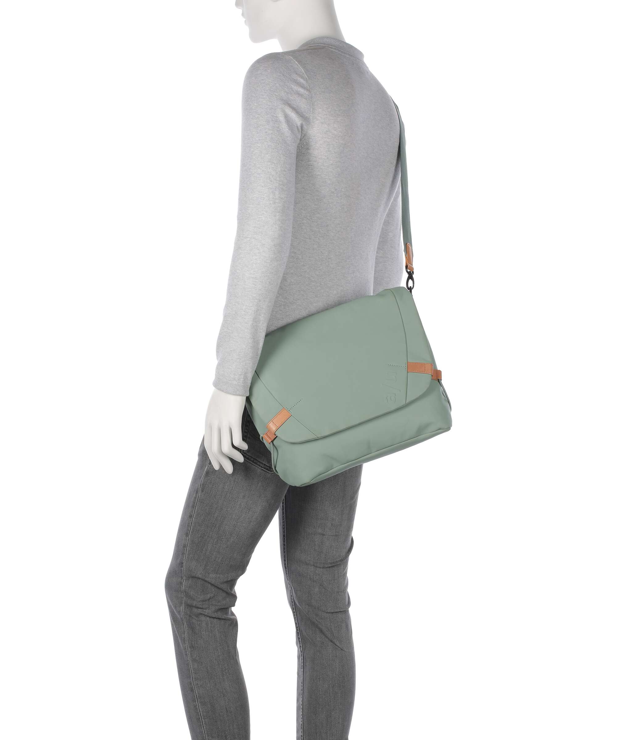 Aunts & Uncles Japan Matsumoto Messenger bag sage green