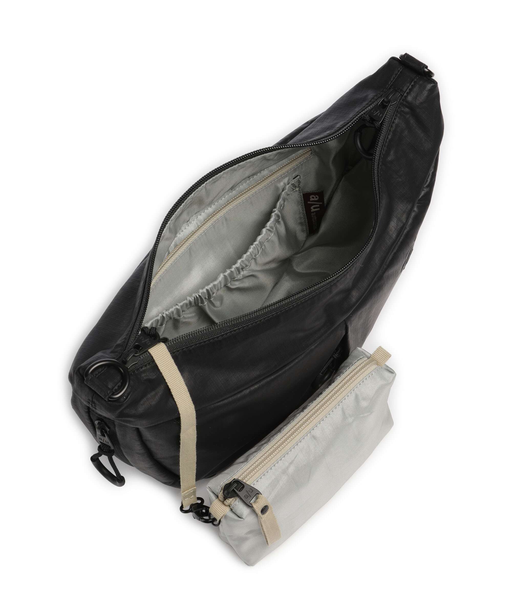 Aunts & Uncles Japan RE lite Toyo Crossbody bag black