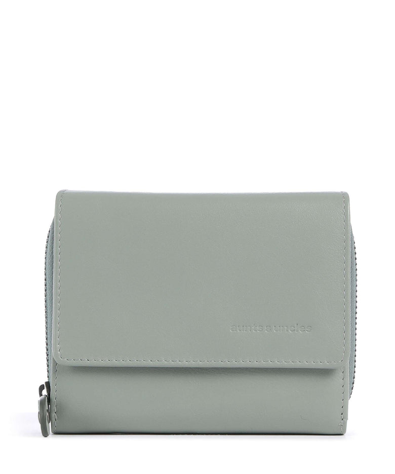 Aunts & Uncles Jamie's Orchard Myrtle RFID Wallet sage green