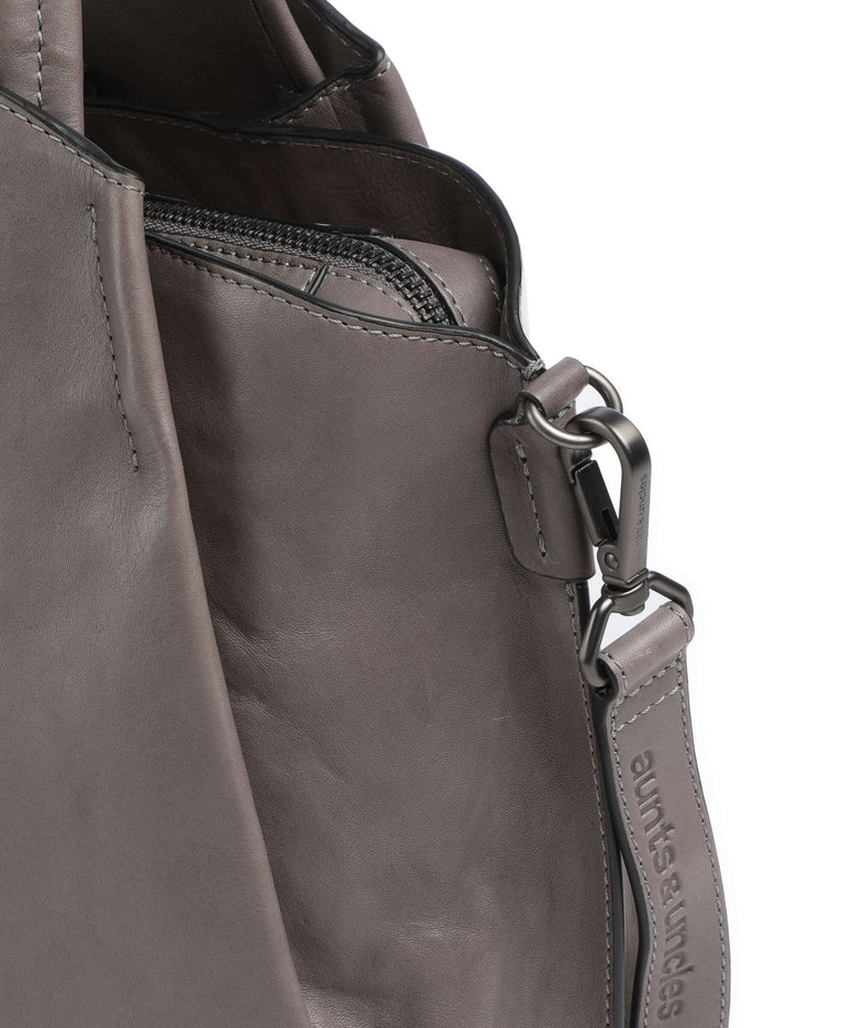 Aunts & Uncles Grandma's Luxury Club Mrs. Chiffon Pie Handbag oyster grey