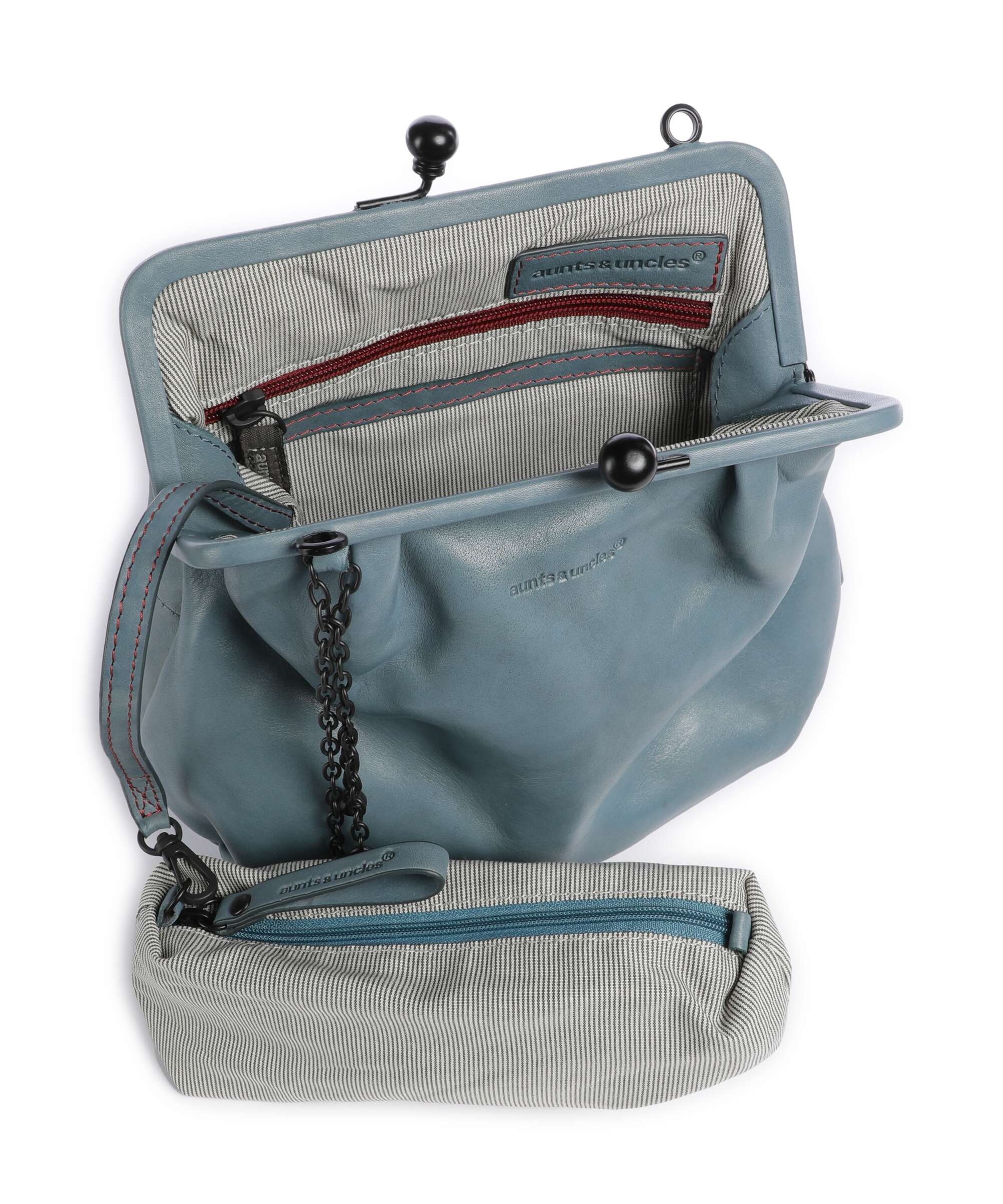 Aunts & Uncles Grandma's Luxury Club Mrs. Fortune Cookie Crossbody bag aegean blue