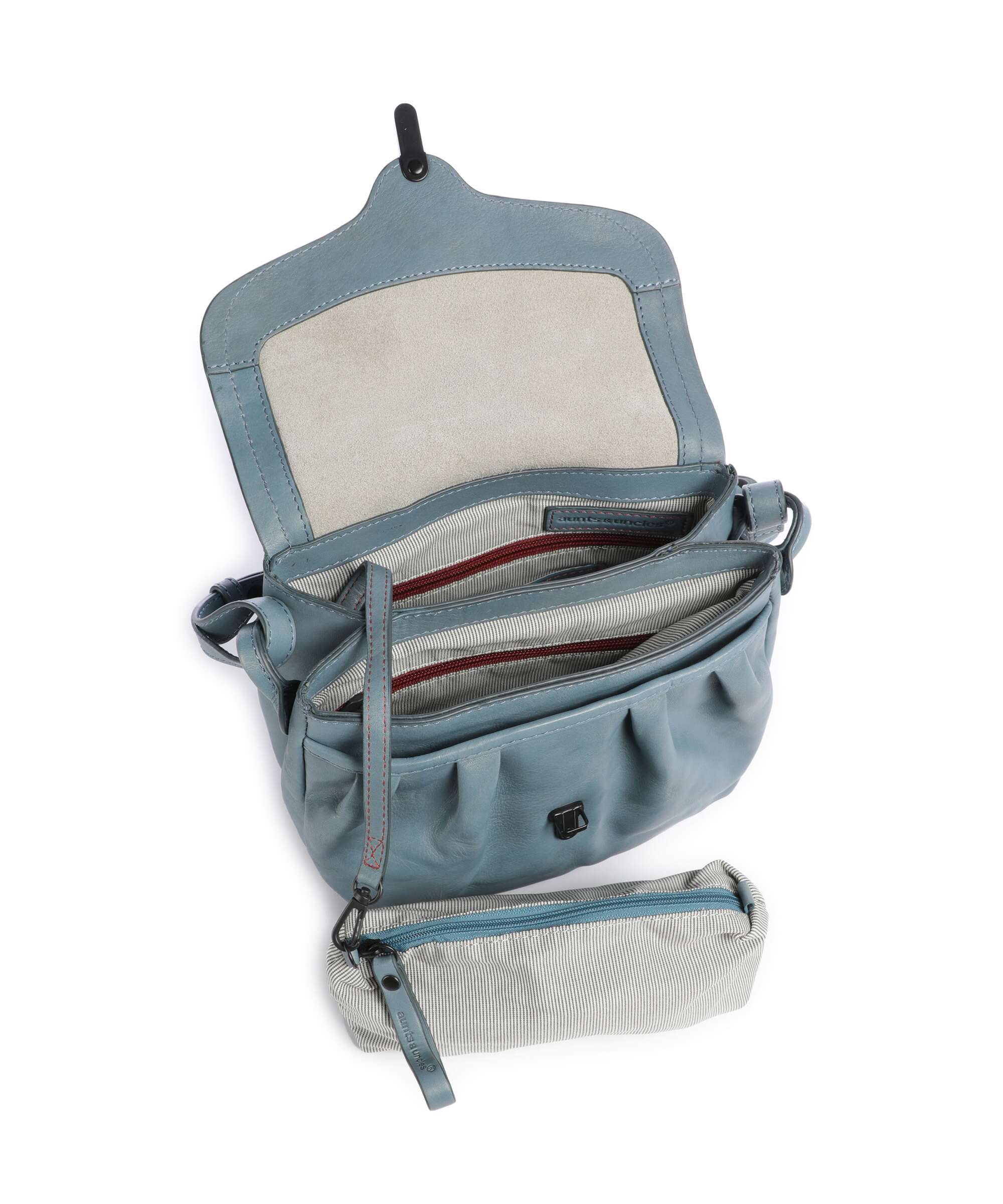 Aunts & Uncles Grandma's Luxury Club Mrs. Coconut Cake Crossbody bag aegean blue