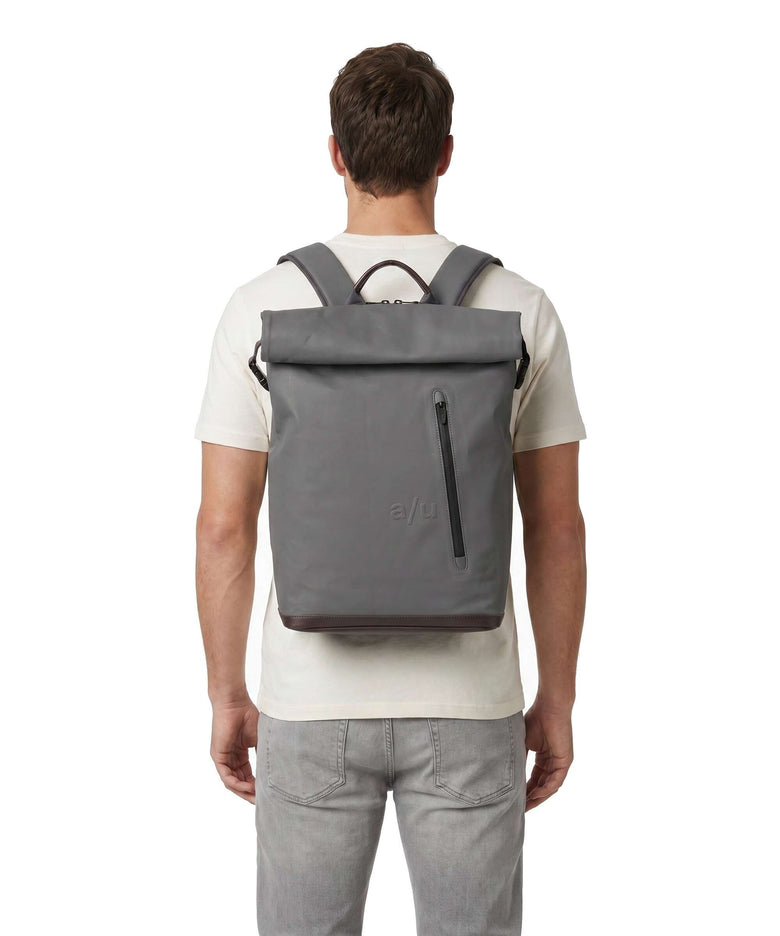 Aunts & Uncles Japan Fukui Rolltop backpack pewter