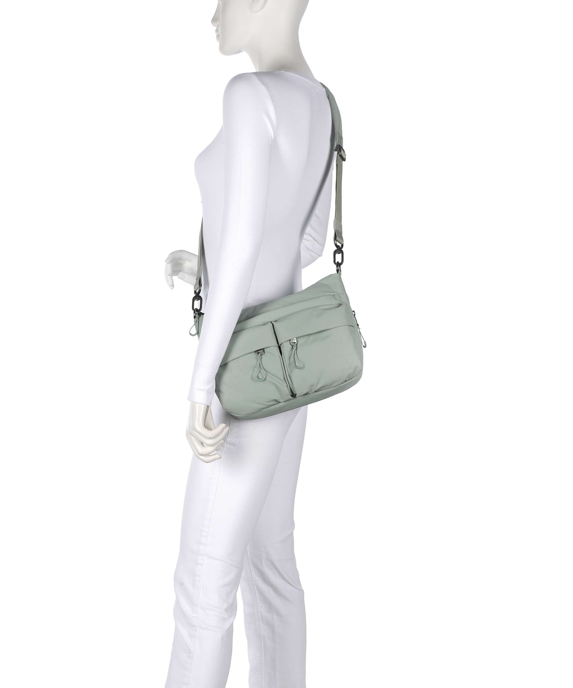 Aunts & Uncles Japan Lite Mogami Crossbody bag sage green