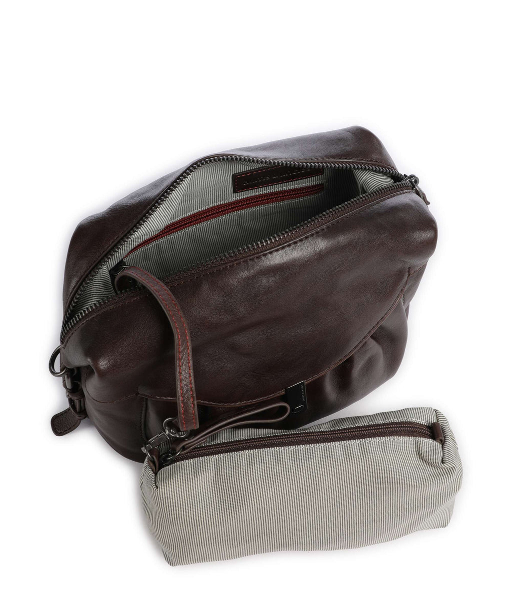 Aunts & Uncles Grandma's Luxury Club Mrs. Cannoli Crossbody bag coffee bean