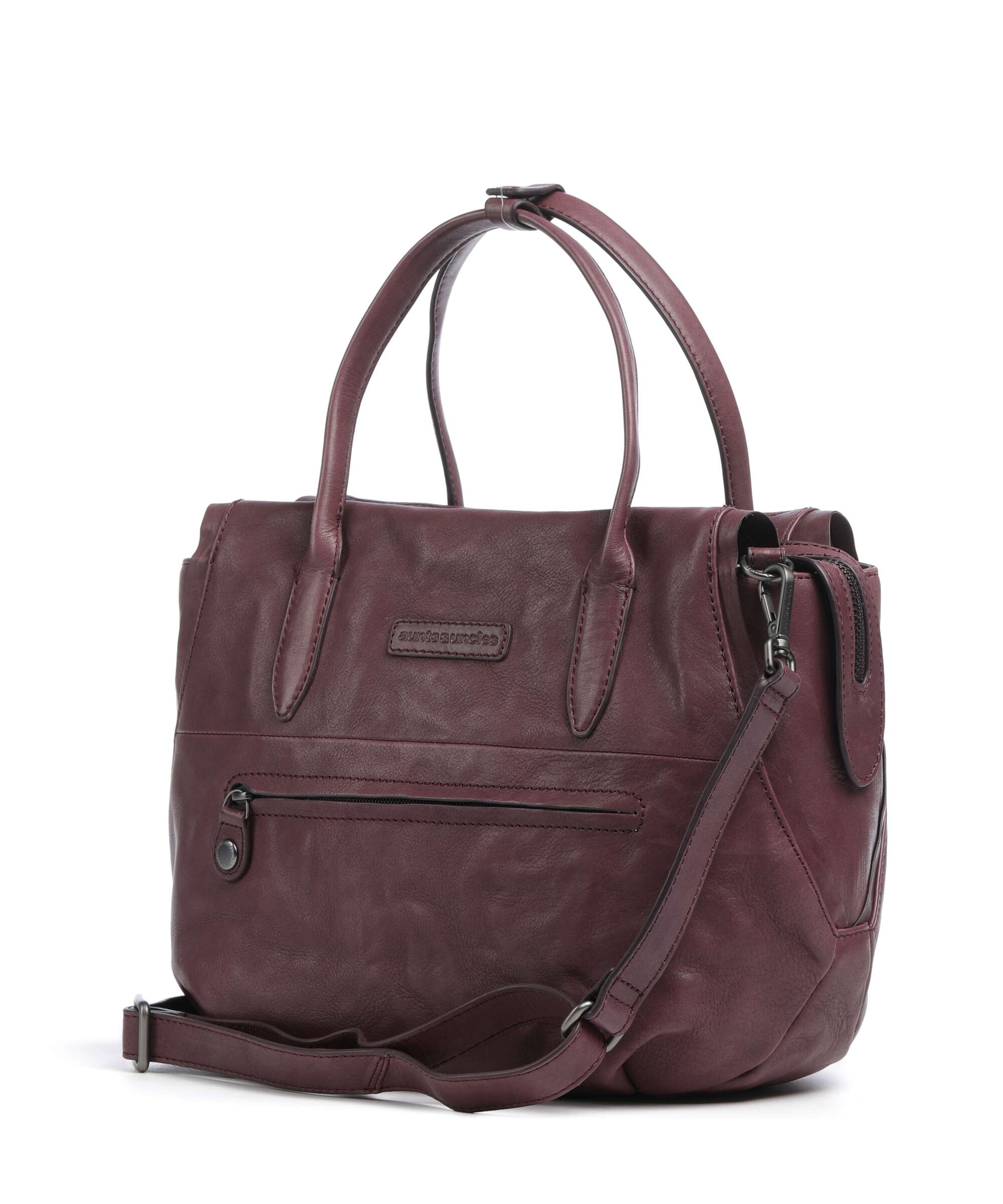 Aunts & Uncles Grandma's Luxury Club Mrs. Profiterole Handbag dark cherry