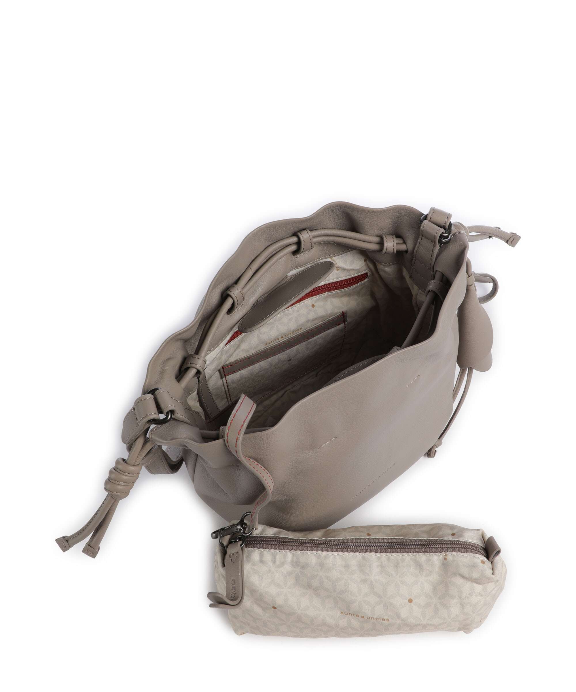 Aunts & Uncles Bohemian Vibes Fleur Bucket bag taupe