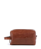 Buckle & Seam Crazy Horse Everest toaletna torbica cognac