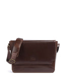 Buckle & Seam Crazy Horse Times Kurirska torba brown