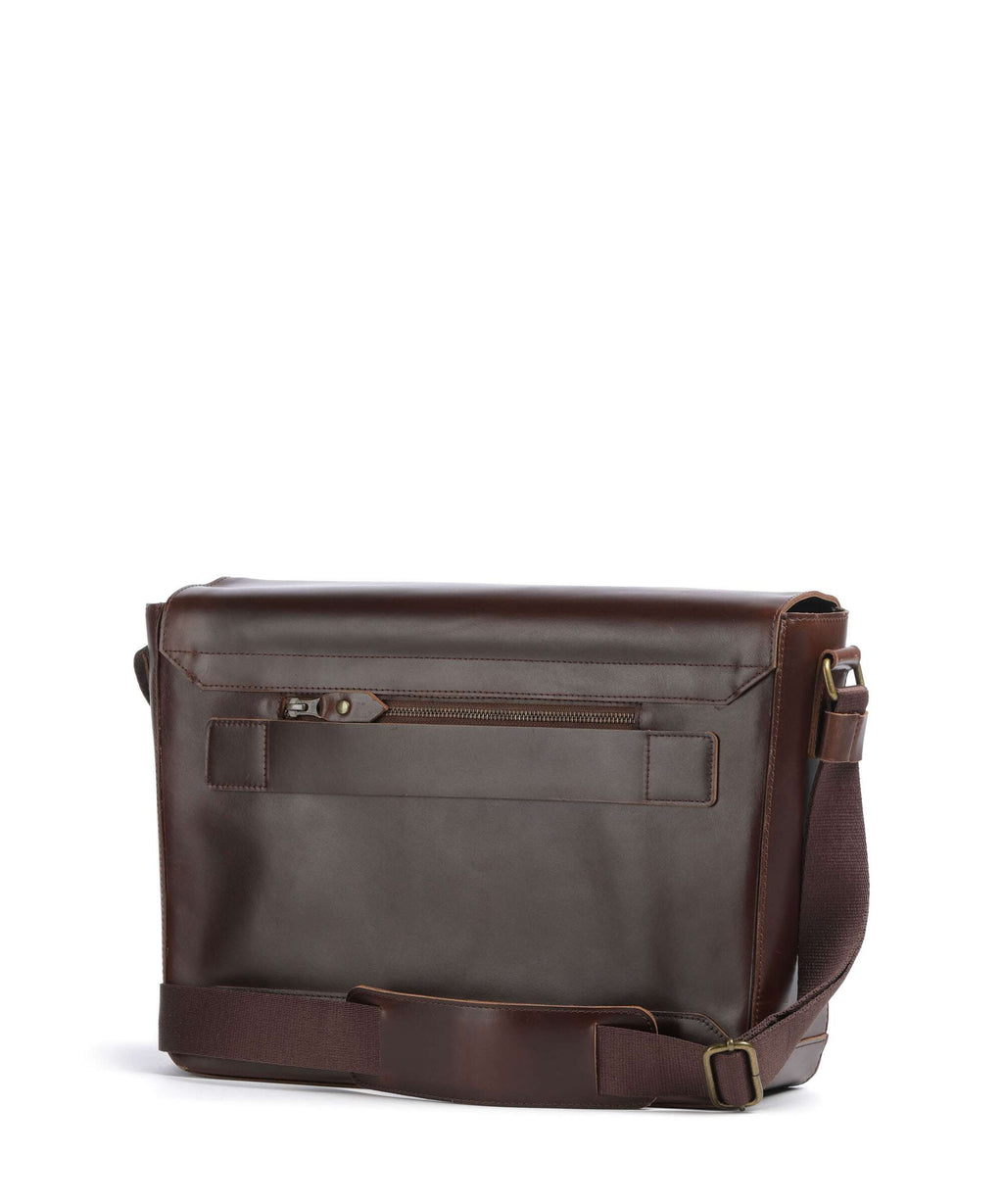 Buckle & Seam Crazy Horse Times Messenger bag brown