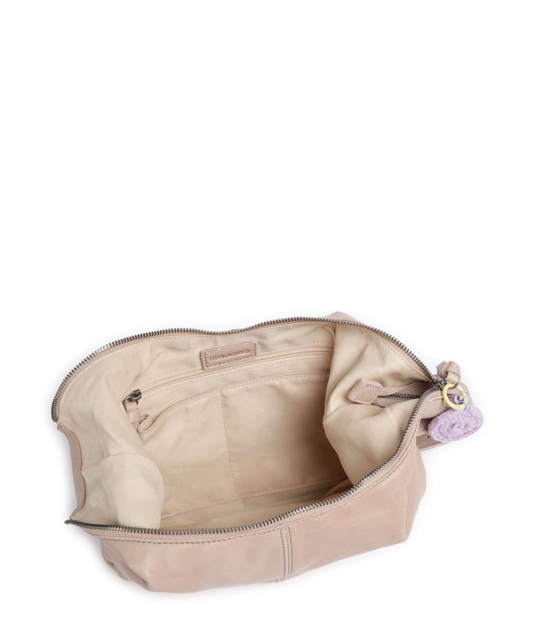 FredsBruder Take A Smile Big Hobo bag chai latte