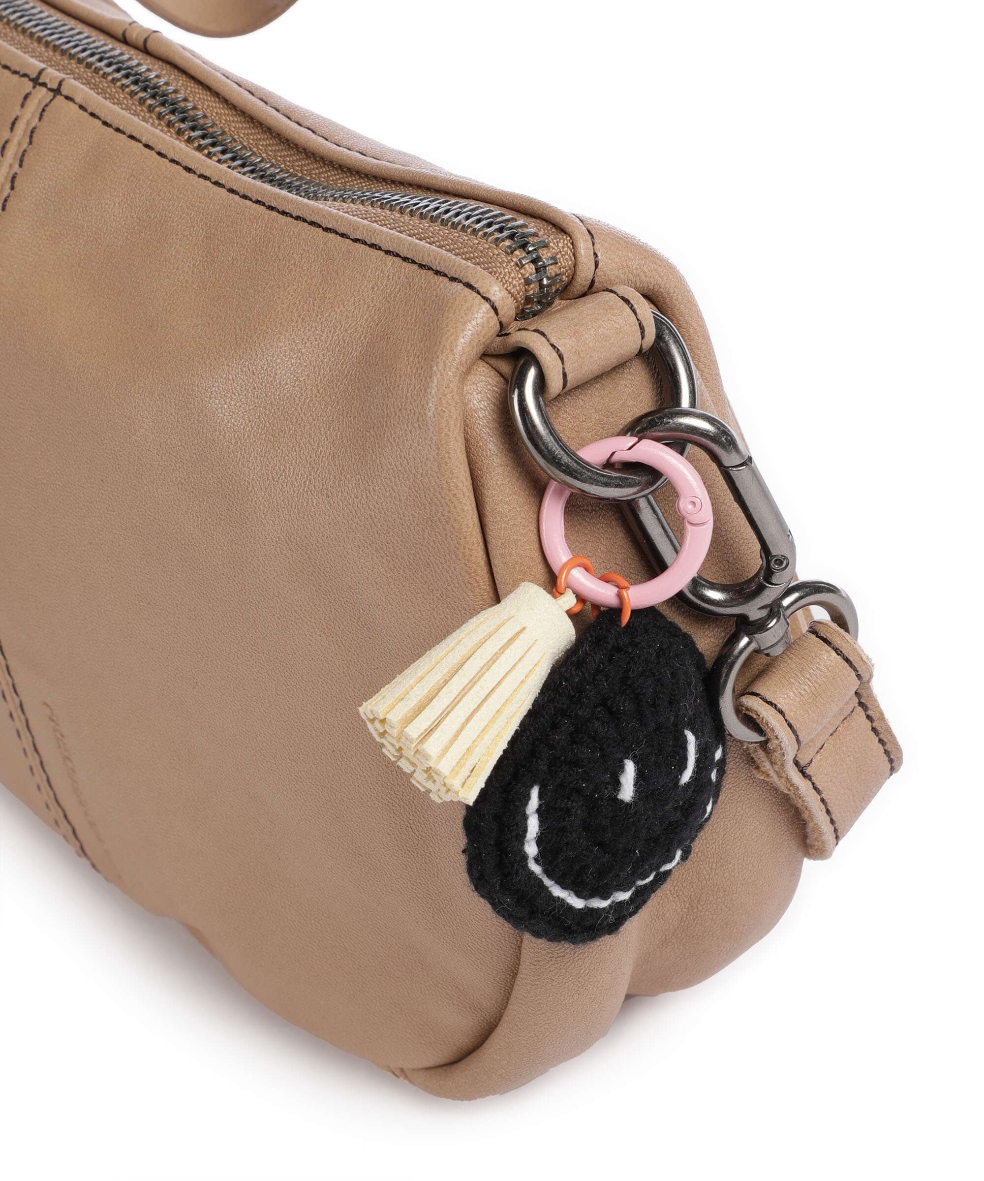 FredsBruder Take A Smile Crossbody bag milk coffee