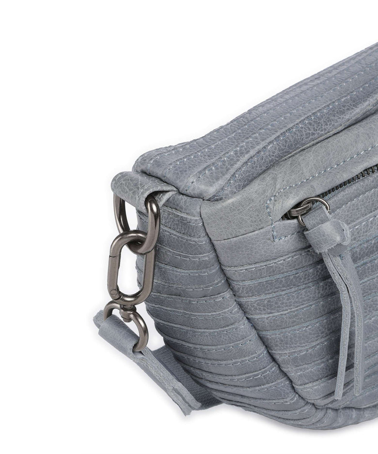 FredsBruder Check My Bag mini Crossbody bag sky blue