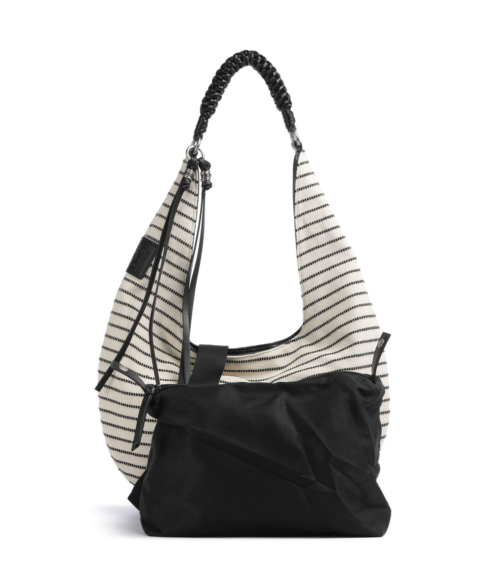 FredsBruder For Lovers Midi Hobo bag black