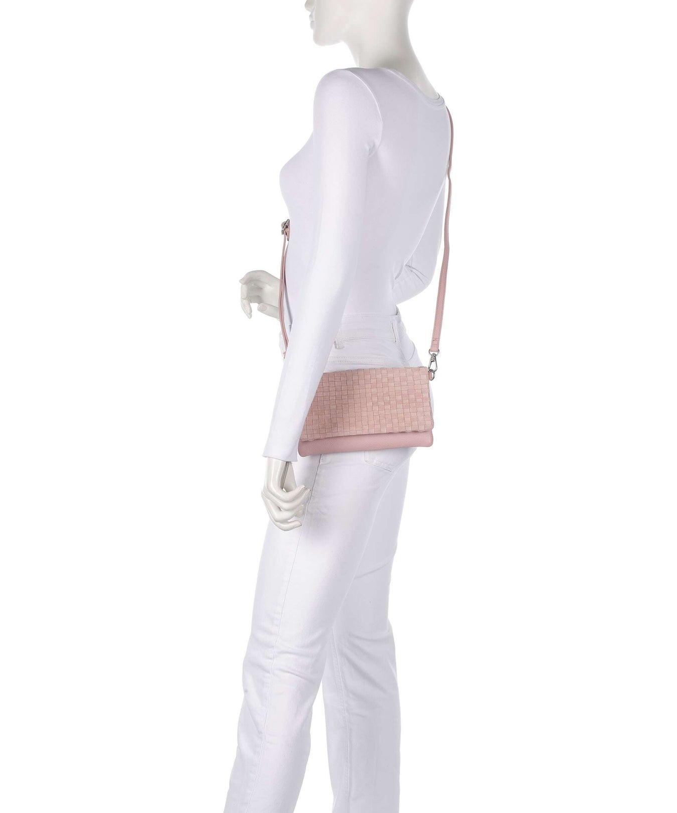 FredsBruder Weave Harmony Crossbody bag blush