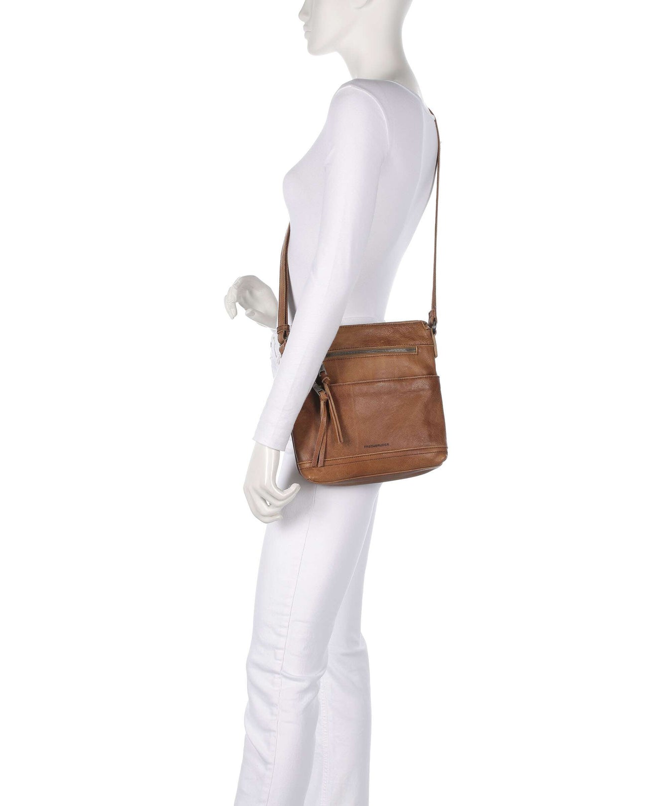 FredsBruder My old Friend Crossbody bag caramel