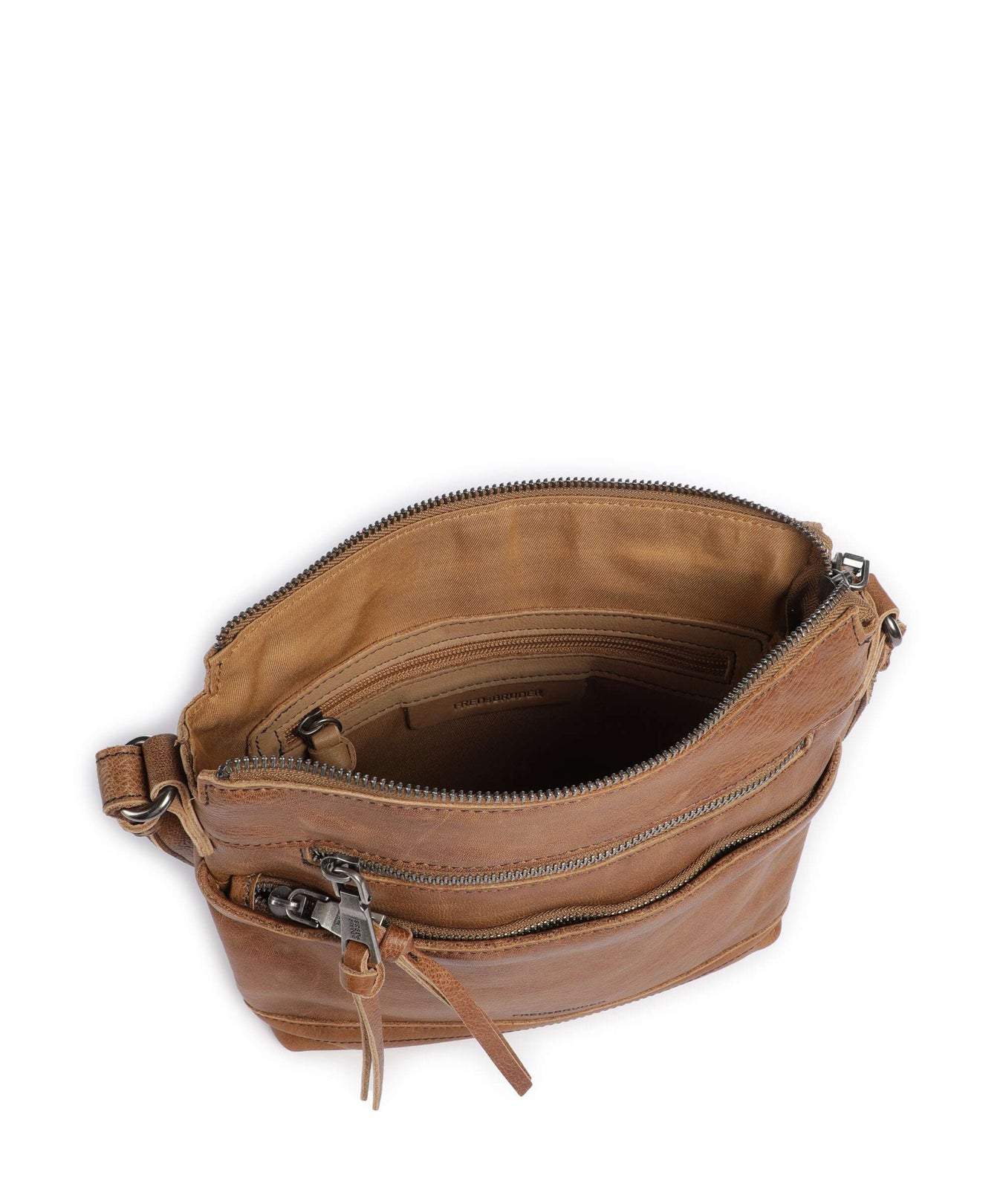 FredsBruder My old Friend Crossbody bag caramel