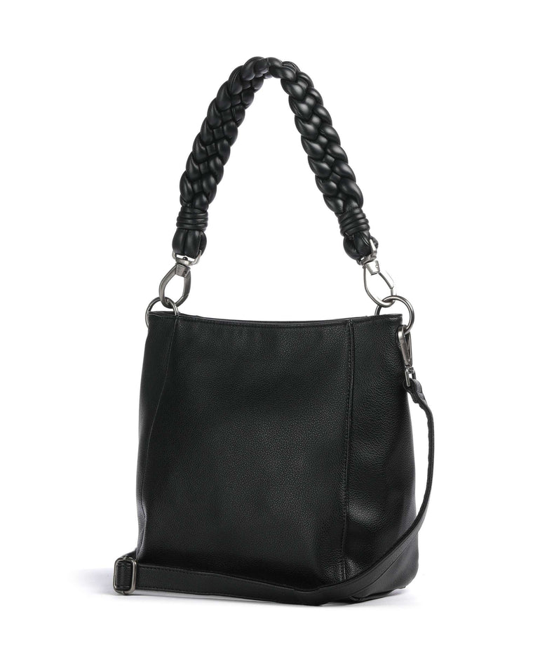 FredsBruder Good Vibes Only Midi Shoulder bag black