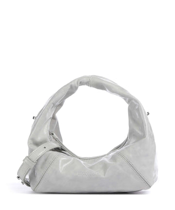 Les Visionnaires Greta Icon Crinkle Mini Torbu glacier grey