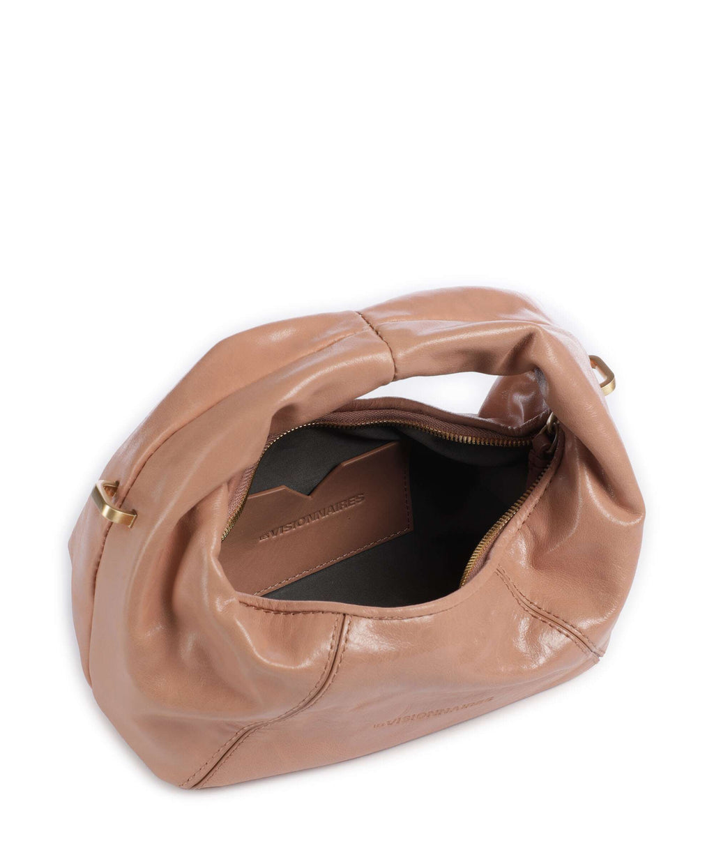 Les Visionnaires Greta Icon Crikle Mini Handbag cameo rose