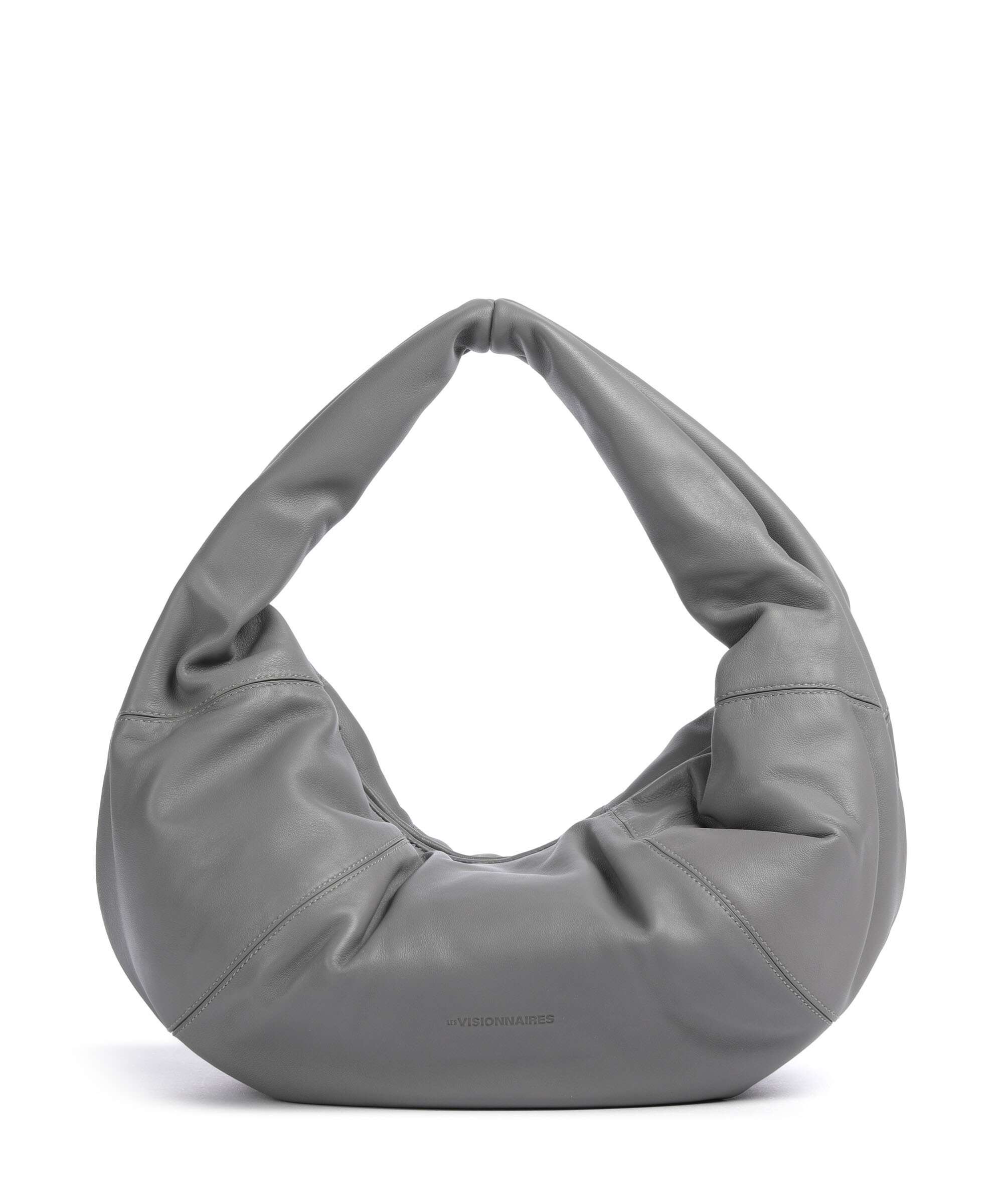 Les Visionnaires Greta Icon Silky Hobo bag titanium grey
