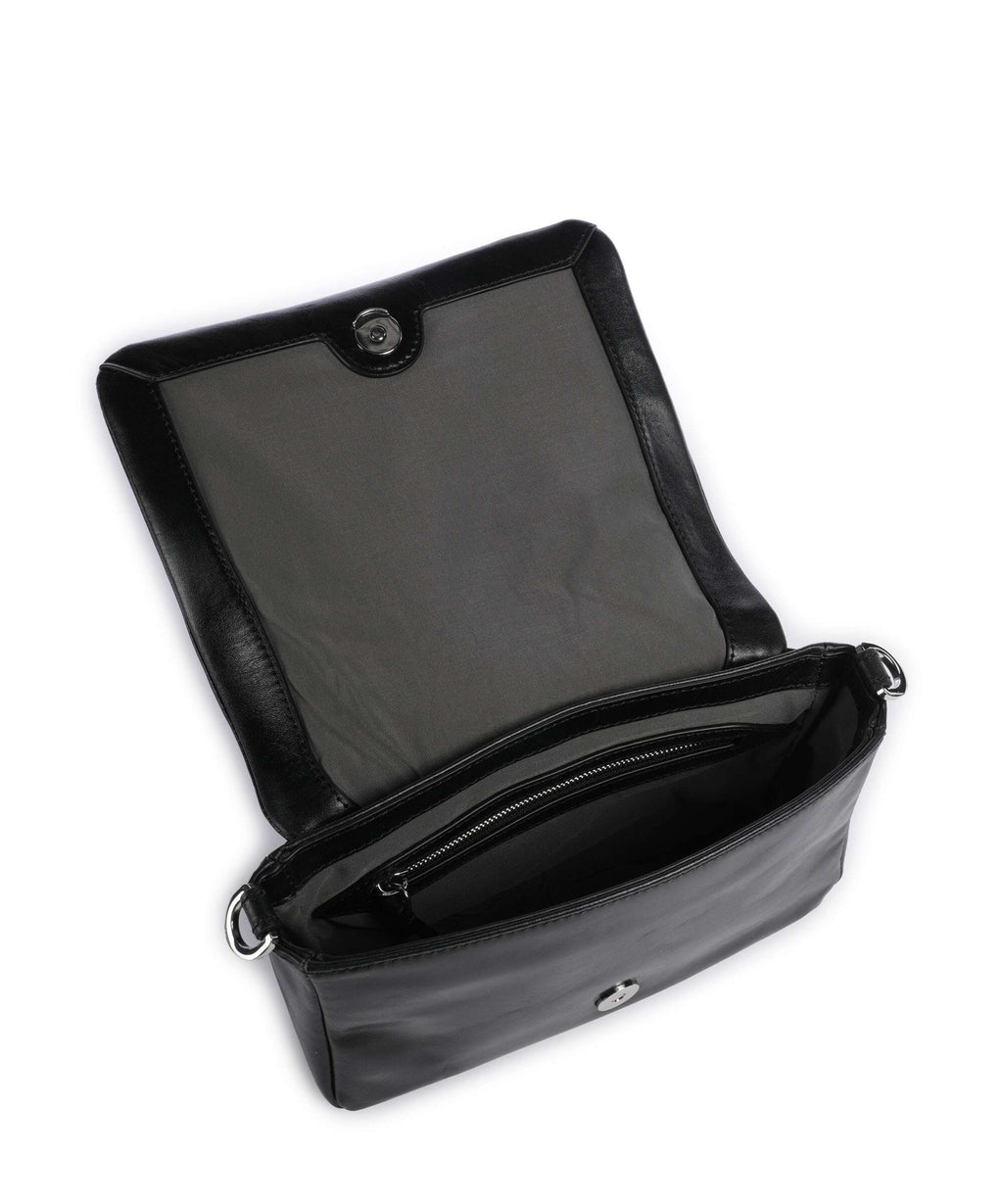 Les Visionnaires Mila Icon Crinkle Crossbody bag black