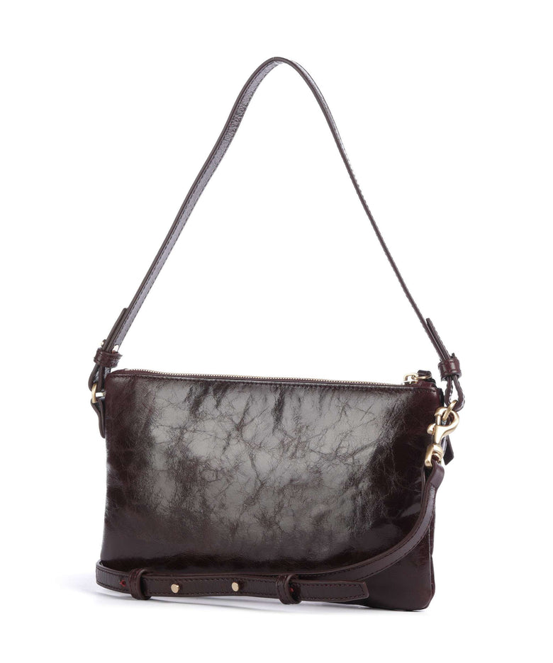 Les Visionnaires Alice Crinkle Shoulder bag bordeaux red