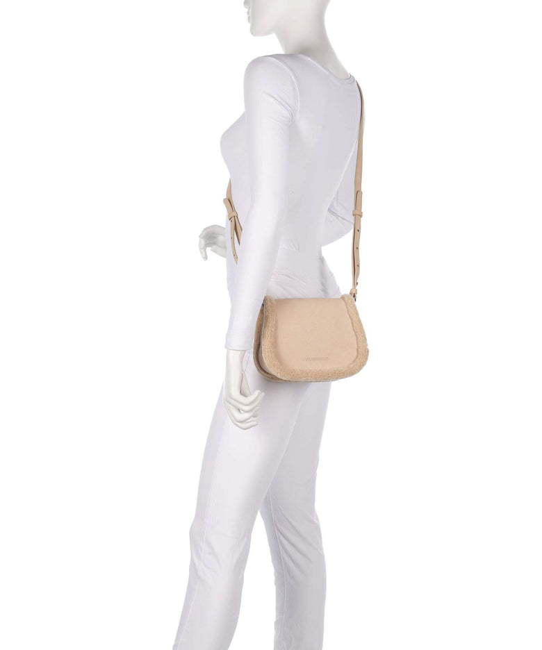 Les Visionnaires Elli Teddy Shoulder bag milky beige