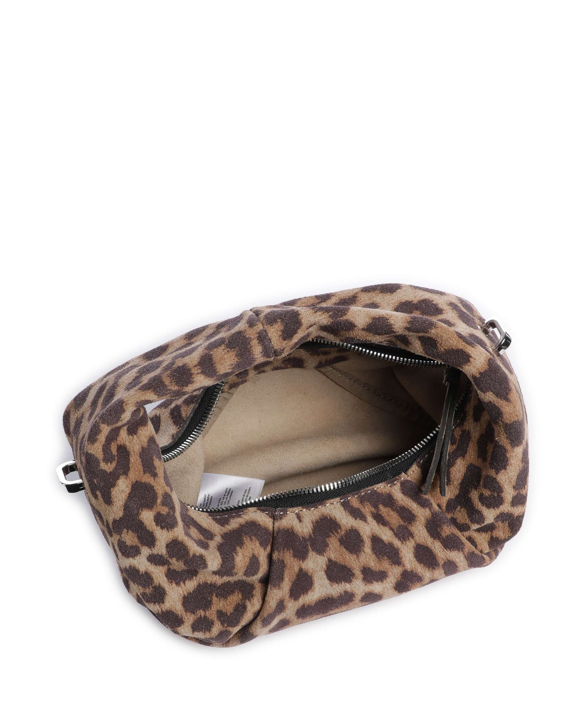 Les Visionnaires Greta Essentil Cozy Mini Handbag leo print